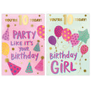 Poppyhill 12 Pack Cards C50 Birthday Age 10