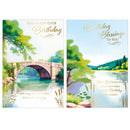 Poppyhill 12 Pack Cards C50 Birthday