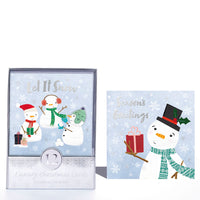 Tiger Feet C50 Christmas Acetates Snowman 24x12pk - Tiger Feet Ireland