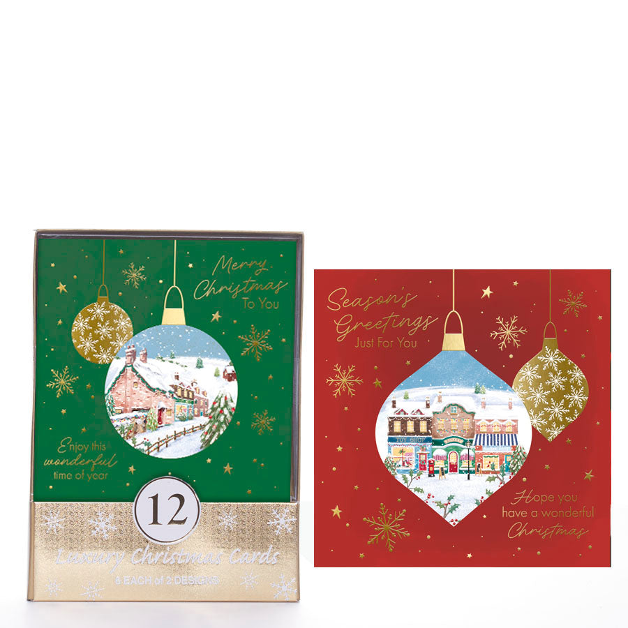 Tiger Feet C50 Christmas Acetates Baubles 24x12pk - Tiger Feet Ireland