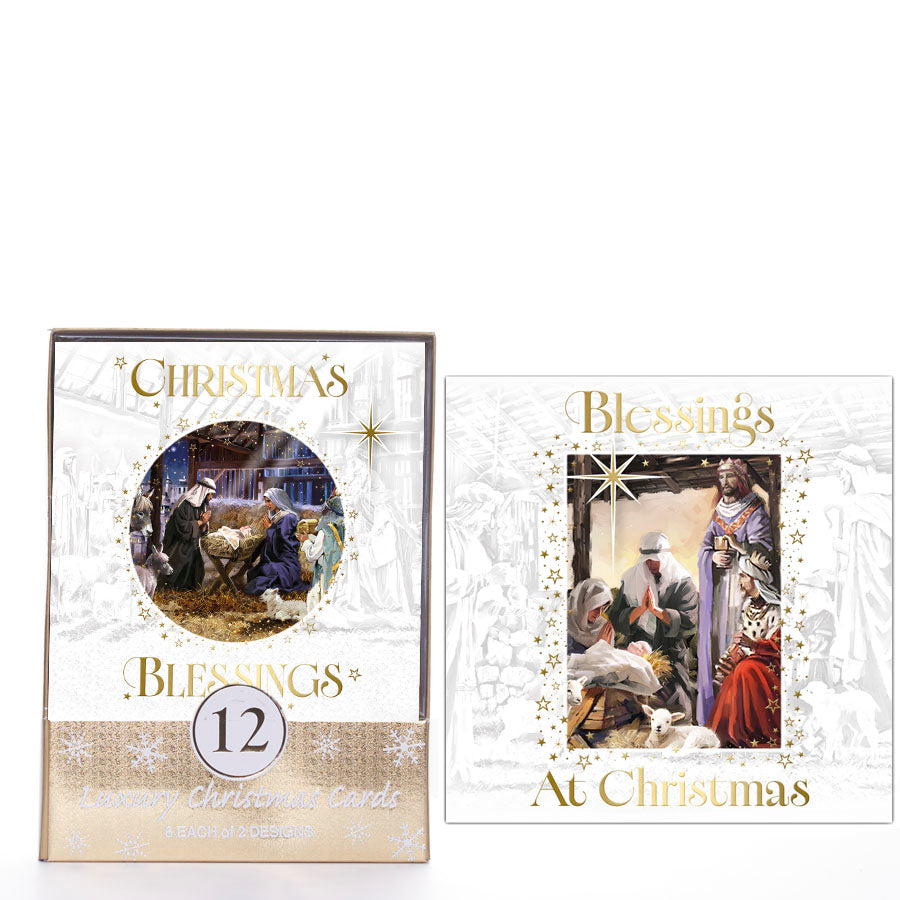 Tiger Feet C50 Christmas Acetates Nativity 24x12pk - Tiger Feet Ireland