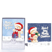 Tiger Feet C50 Christmas Acetates Bear 24x12pk - Tiger Feet Ireland