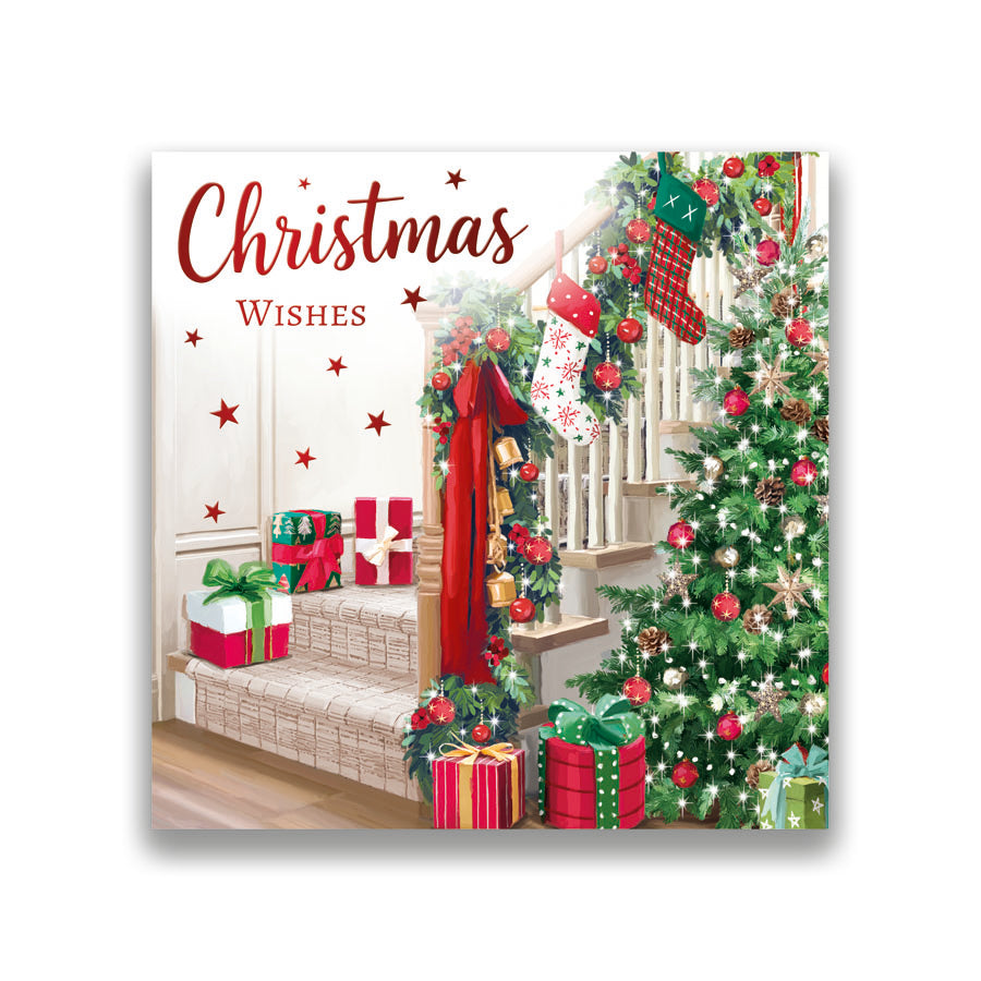 Prelude C160S Christmas Boxed Cards Open 10pk - Tiger Feet Ireland