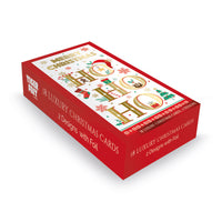 Tiger Feet Christmas Slim Boxed Cards Open 18pk - Tiger Feet Ireland