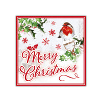 Tiger Feet Christmas Square Boxed Cards 40pk - Tiger Feet Ireland