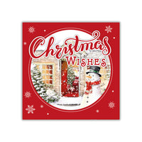 Tiger Feet Christmas Square Boxed Cards 40pk - Tiger Feet Ireland