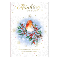 Prelude C50 Christmas Cards Thinking Of You 6pk - Tiger Feet Ireland
