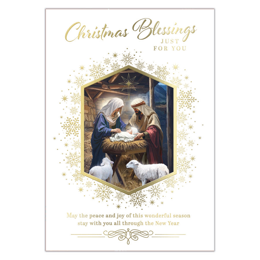 Prelude C50 Christmas Cards Open 6pk - Tiger Feet Ireland