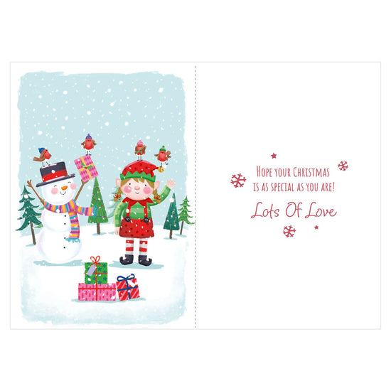 Prelude C50 Christmas Cards Goddaughter 6pk