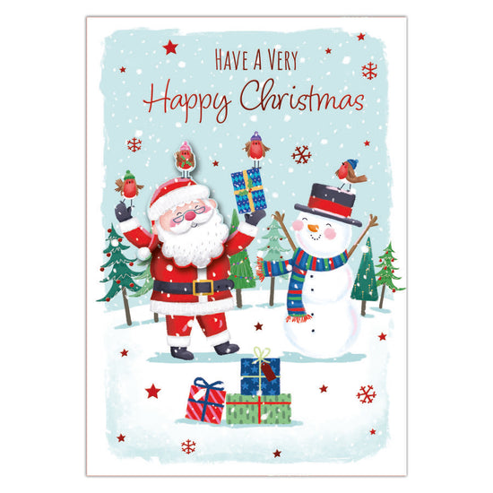 Prelude C50 Christmas Cards Open 6pk