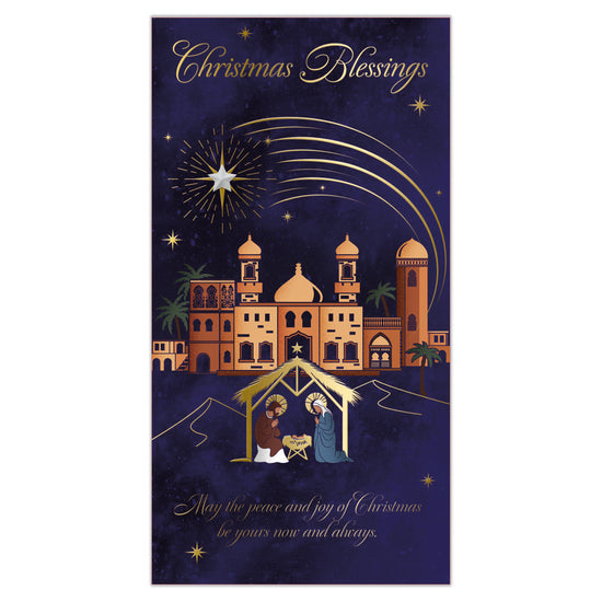 Prelude C55 Christmas Cards Open 6pk