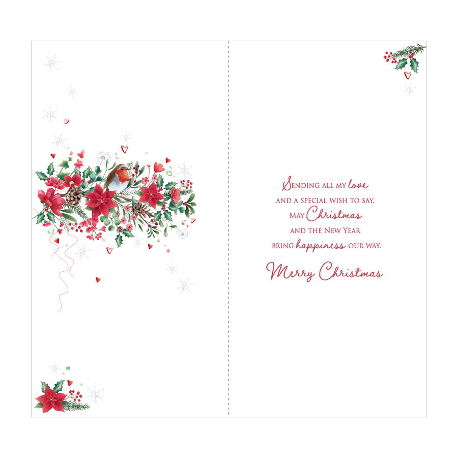 Prelude C55 Christmas Cards Wife 6pk - Tiger Feet Ireland