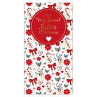 Prelude C55 Christmas Cards Sister 6pk - Tiger Feet Ireland