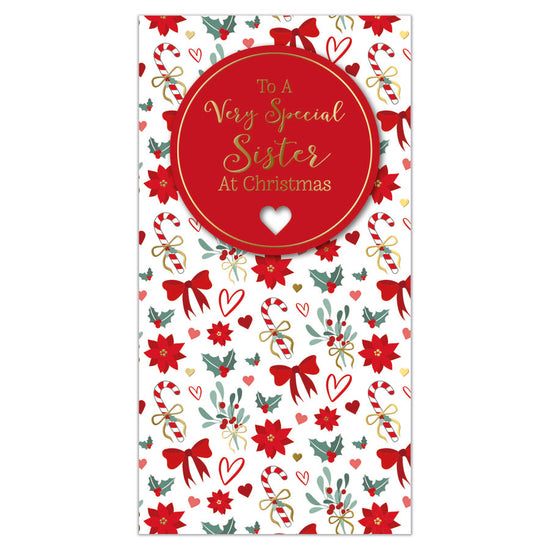 Prelude C55 Christmas Cards Sister 6pk