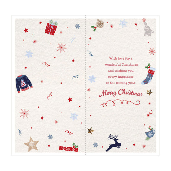 Prelude C55 Christmas Cards Uncle 6pk