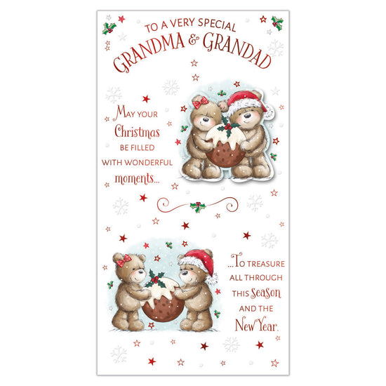 Prelude C55 Christmas Cards Grandma & Grandad 6pk