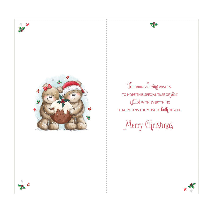 Prelude C55 Christmas Cards Nan & Grandad 6pk - Tiger Feet Ireland