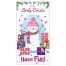 Prelude C55 Christmas Cards Cousin 6pk - Tiger Feet Ireland