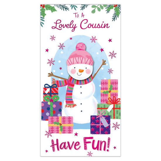 Prelude C55 Christmas Cards Cousin 6pk
