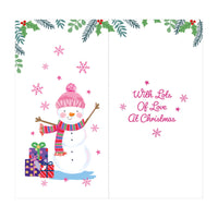 Prelude C55 Christmas Cards Granddaughter 6pk - Tiger Feet Ireland