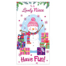 Prelude C55 Christmas Cards Niece 6pk - Tiger Feet Ireland