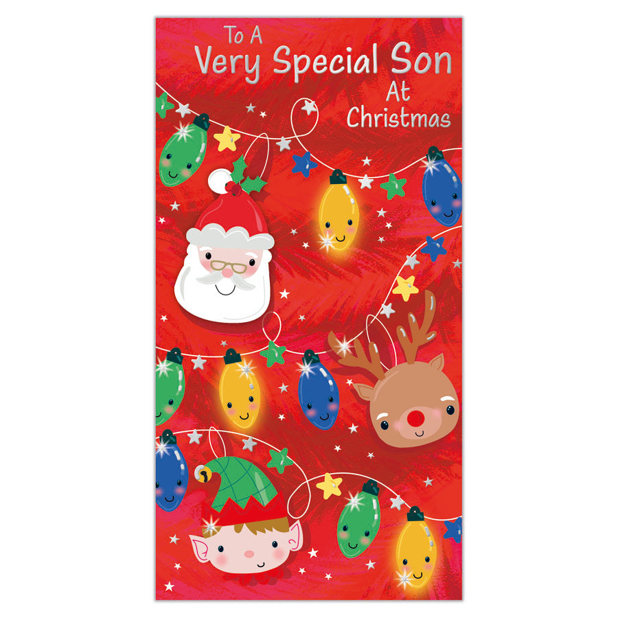 Prelude C55 Christmas Cards Son 6pk - Tiger Feet Ireland