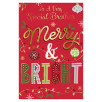 Prelude C75 Christmas Cards Brother 6pk - Tiger Feet Ireland