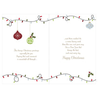 Prelude C75 Christmas Cards Sister & Family 6pk - Tiger Feet Ireland