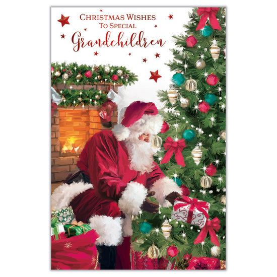Prelude C75 Christmas Cards Grandchildren 6pk