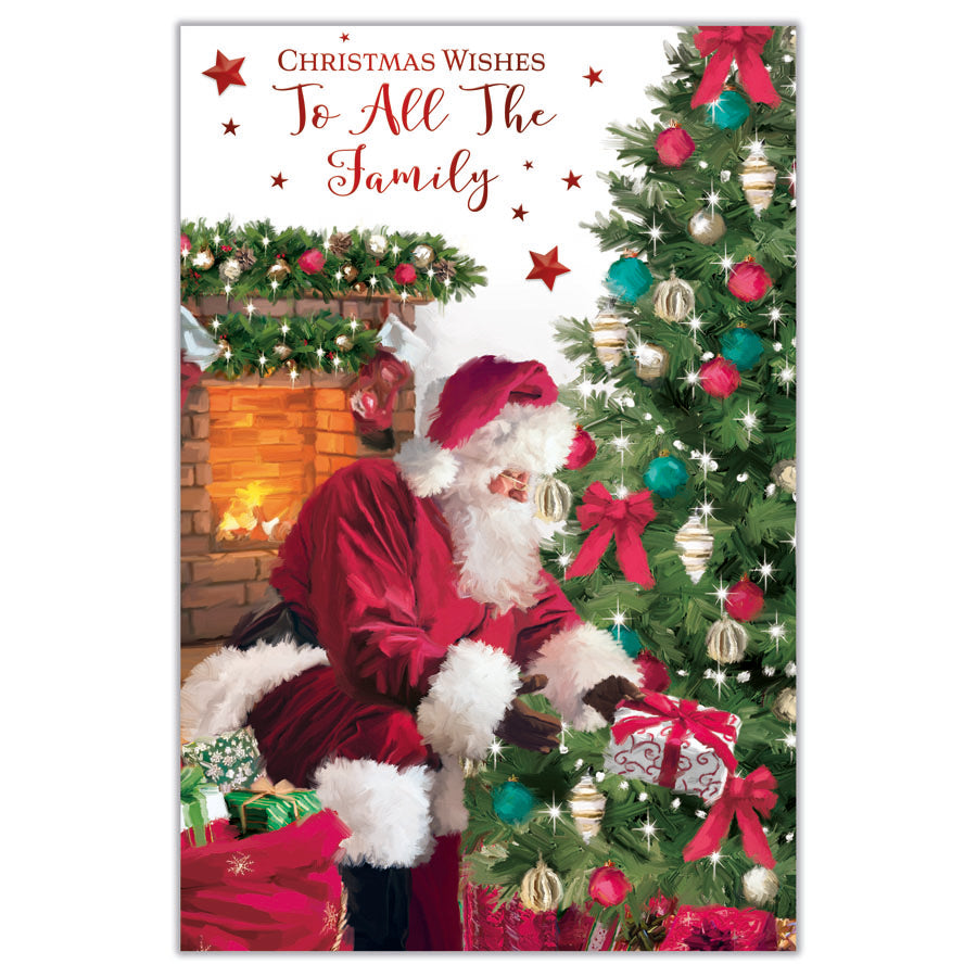 Prelude C75 Christmas Cards All The Family 6pk - Tiger Feet Ireland
