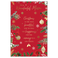 Prelude C75 Christmas Cards Mum 6pk - Tiger Feet Ireland