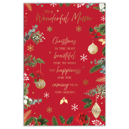 Prelude C75 Christmas Cards Mum 6pk