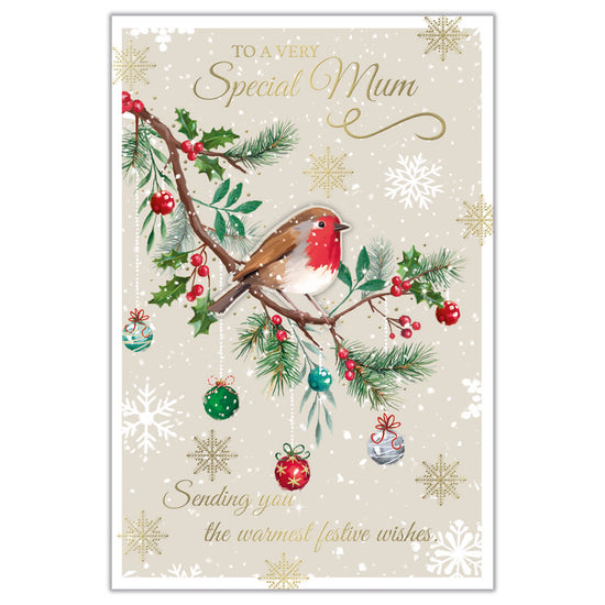 Prelude C75 Christmas Cards Mum 6pk