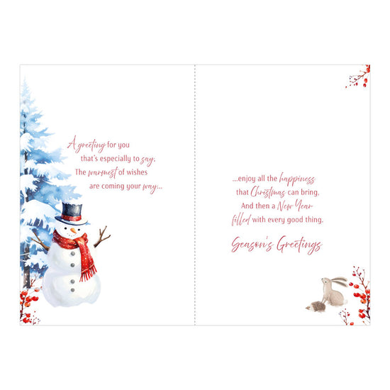 Prelude C75 Christmas Cards Open 6pk