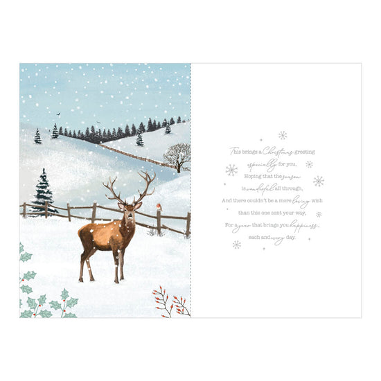 Prelude C75 Christmas Cards Husband 6pk