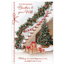 Prelude C75 Christmas Cards Brother & Wife 6pk - Tiger Feet Ireland