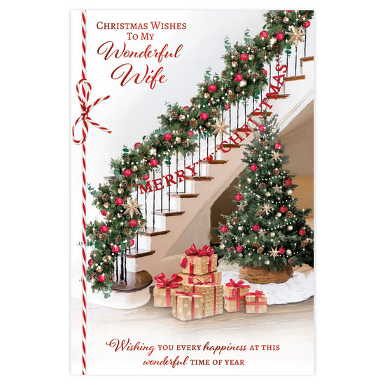 Prelude C75 Christmas Cards Wife 6pk