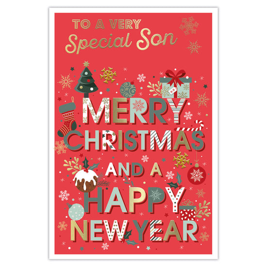 Prelude C75 Christmas Cards Son 6pk