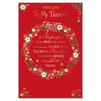 Prelude C75 Christmas Cards Fiancée 6pk - Tiger Feet Ireland