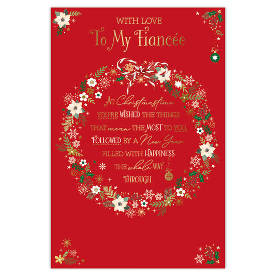 Prelude C75 Christmas Cards Fiancée 6pk