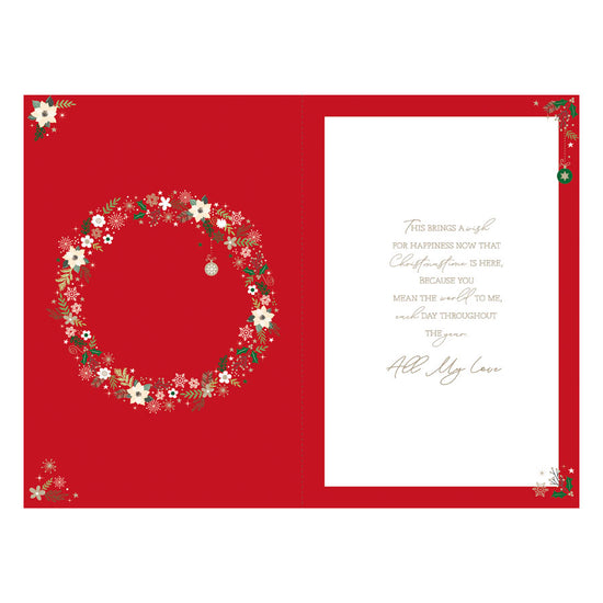 Prelude C75 Christmas Cards Fiancée 6pk
