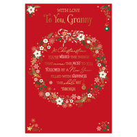 Prelude C75 Christmas Cards Granny 6pk - Tiger Feet Ireland