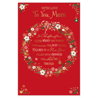 Prelude C75 Christmas Cards Mam 6pk - Tiger Feet Ireland