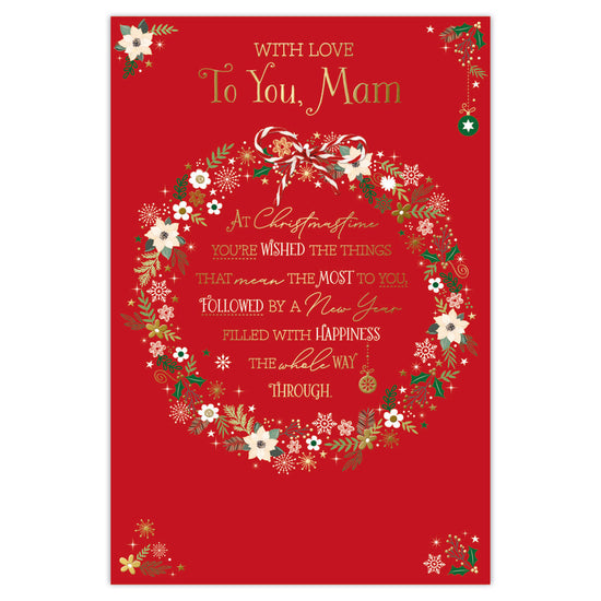 Prelude C75 Christmas Cards Mam 6pk
