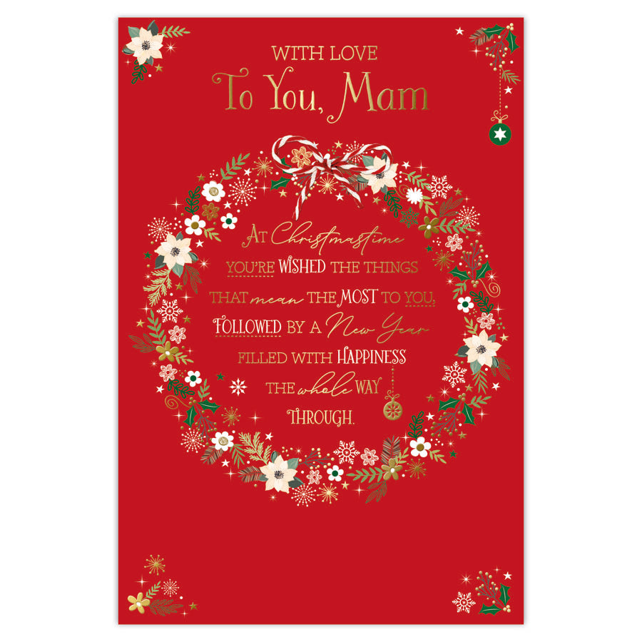Prelude C75 Christmas Cards Mam 6pk - Tiger Feet Ireland