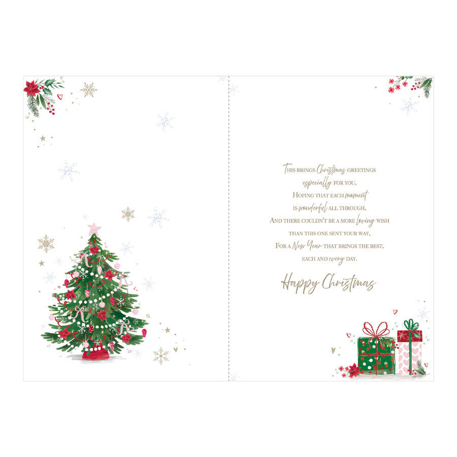 Prelude C75 Christmas Cards Sister 6pk - Tiger Feet Ireland