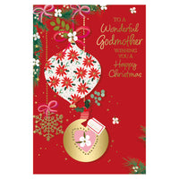 Prelude C75 Christmas Cards Godmother 6pk - Tiger Feet Ireland