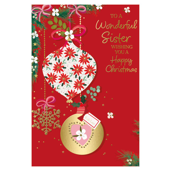 Prelude C75 Christmas Cards Sister 6pk
