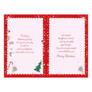 Prelude C75 Christmas Cards Daughter 6pk - Tiger Feet Ireland