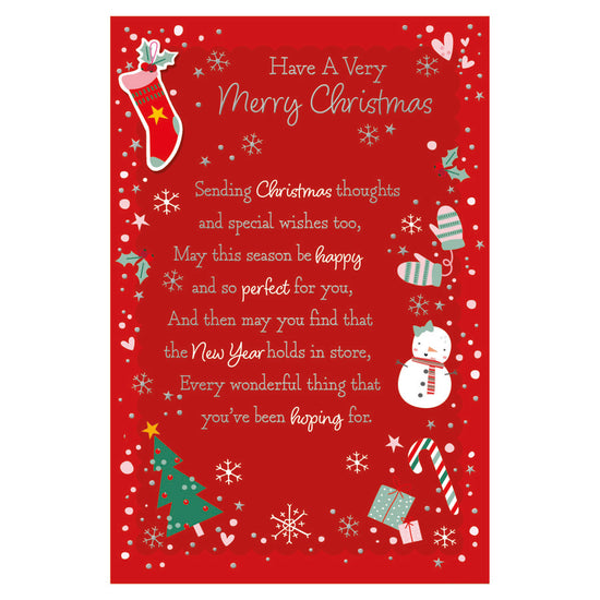 Prelude C75 Christmas Cards Open 6pk